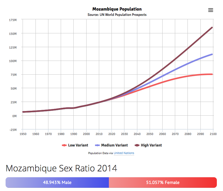 Mozambique Demographics globserver.cn